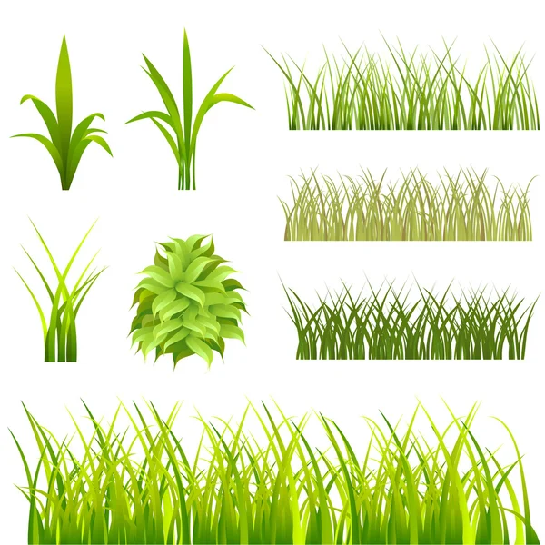 Fondo de hierba — Vector de stock