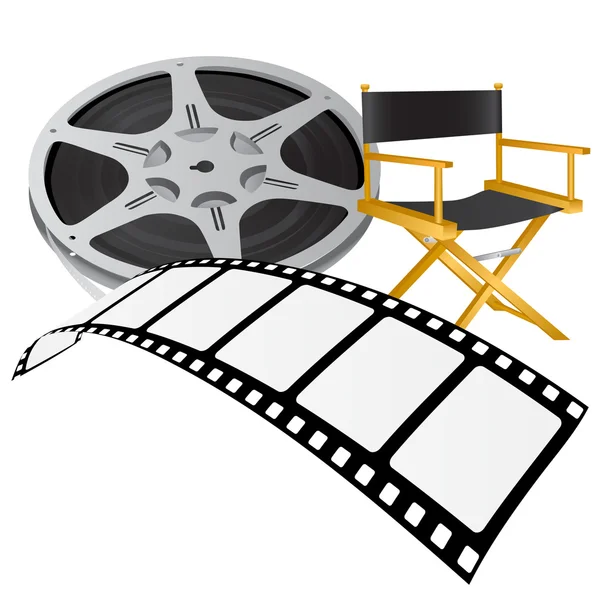 Equipos de películas — Vector de stock