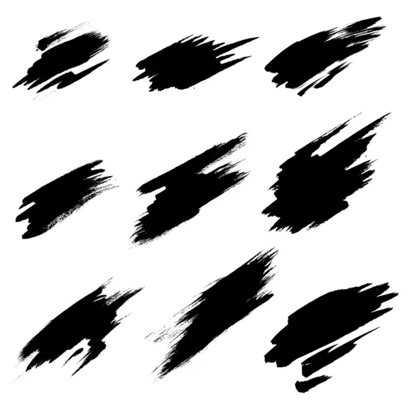 Ensemble de pinceaux — Image vectorielle
