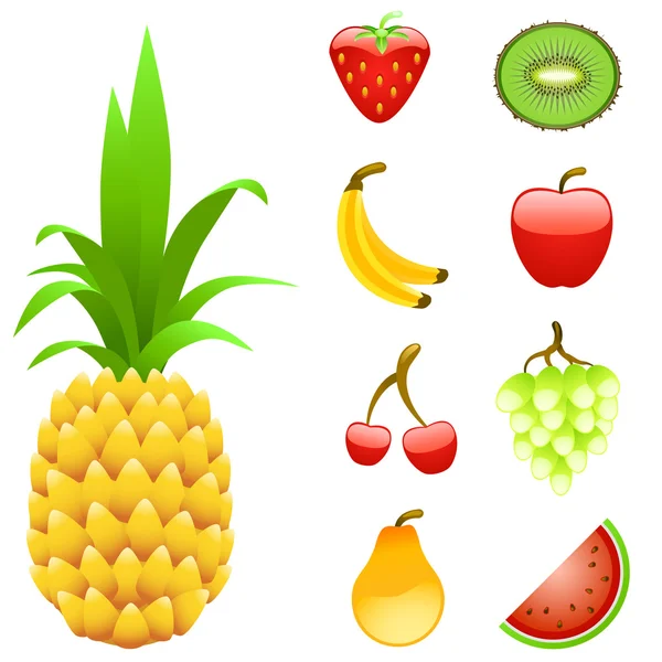 Frukt bakgrund — Stock vektor