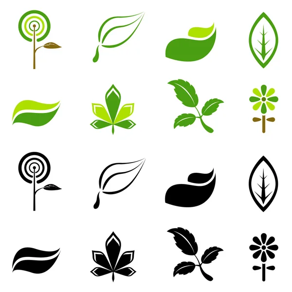 Doğa logosu — Stok Vektör