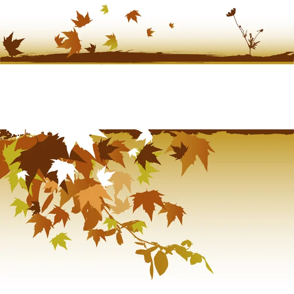 Фон листьев — стоковый вектор