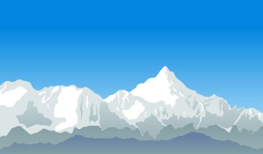 Mountain vector clipart