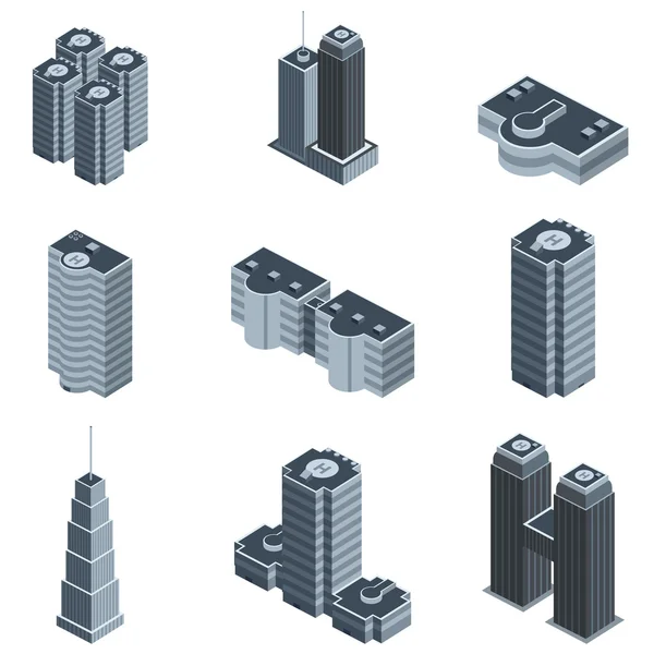 Bâtiment moderne — Image vectorielle