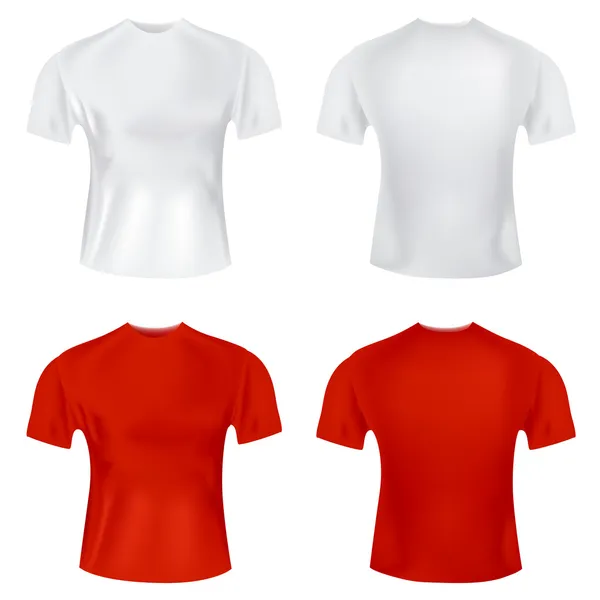 T-shirt för män — Stock vektor