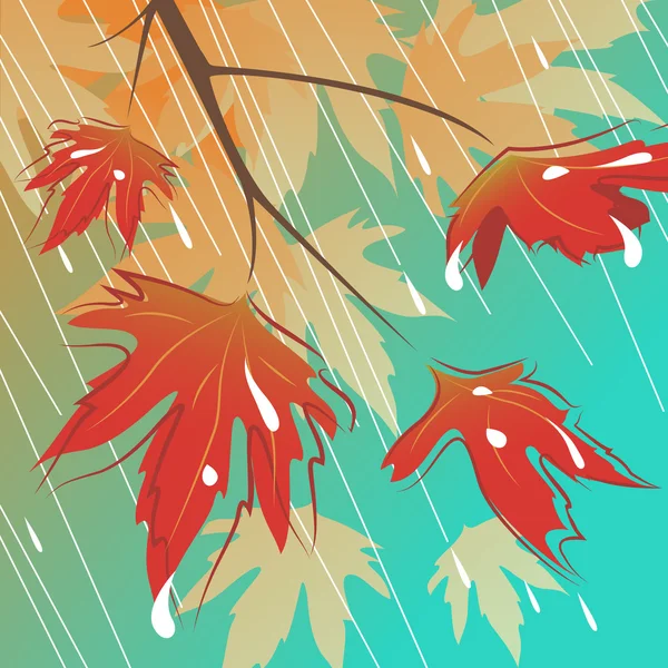 Podzimní období — Stockový vektor