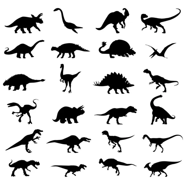 Dinosaurier set — Stock vektor