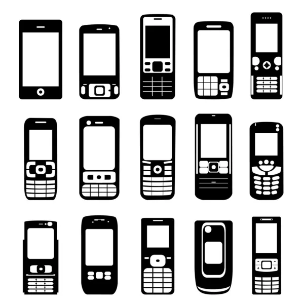 Mobiltelefon — Stockvektor