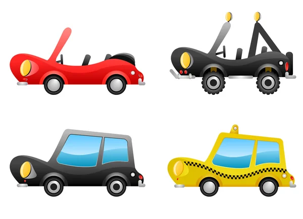 Ilustraciones de coches — Vector de stock