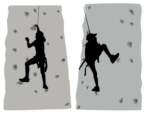 Ensemble grimpeur — Image vectorielle