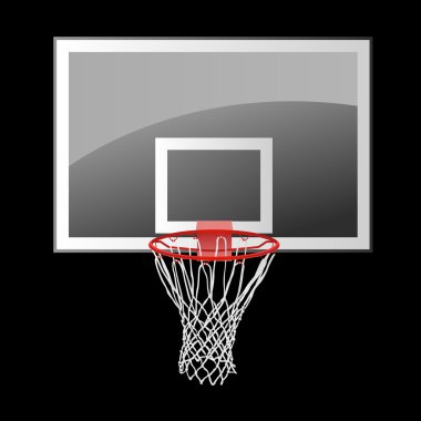 Basketball backboard clipart