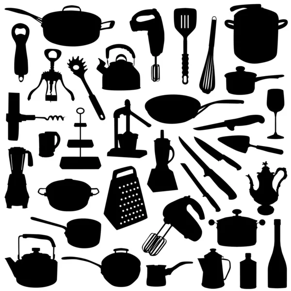 Outils de cuisine — Image vectorielle