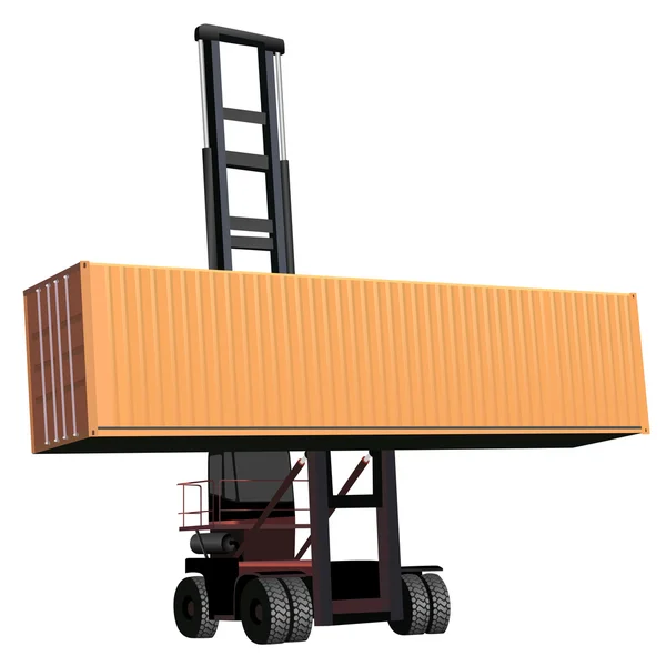 Containerlift — Stockvektor