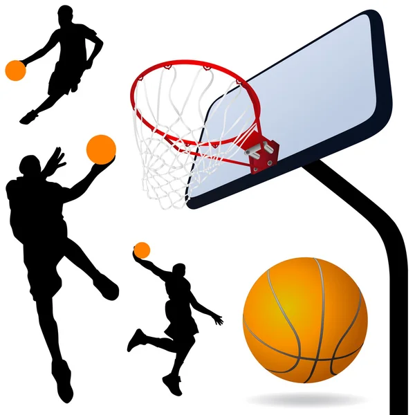 Basketbalové vektor — Stockový vektor