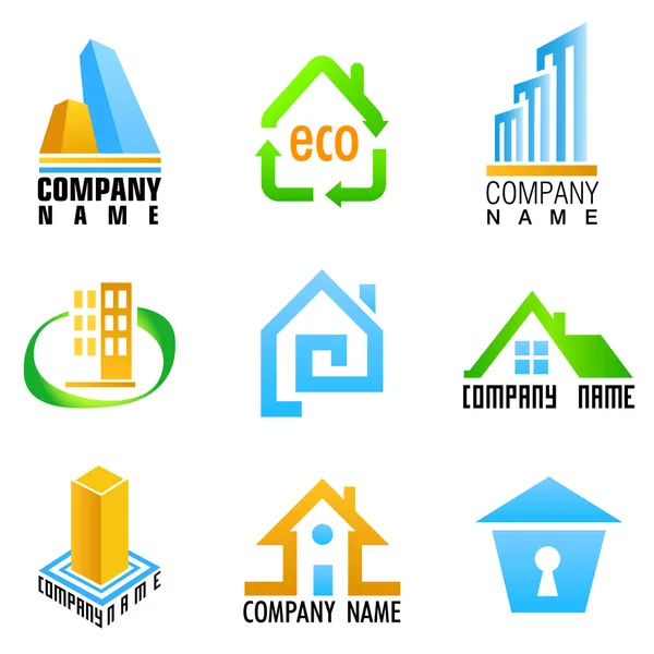 Symboles d'entreprise — Image vectorielle