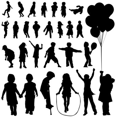 Children set clipart