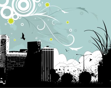 Urban design clipart