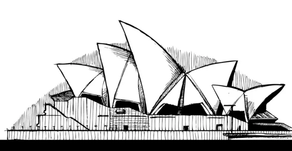 Сиднейская иллюстрация — стоковый вектор