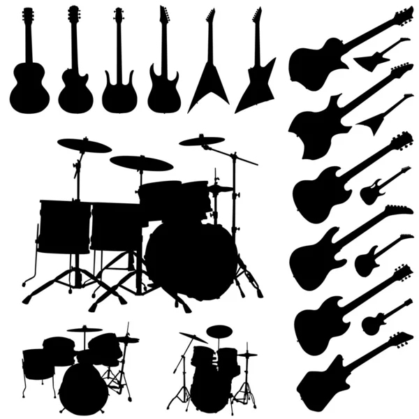 Objets musicaux — Image vectorielle