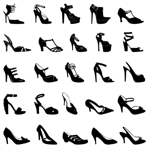 ファッション靴 — ストックベクタ