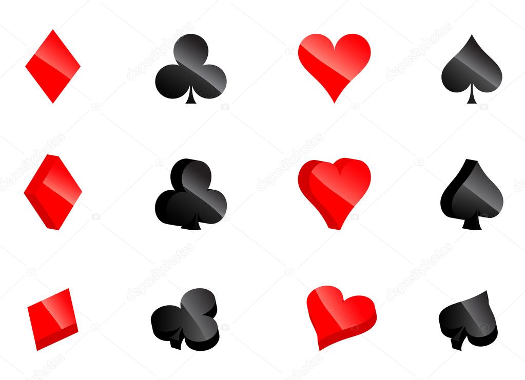 Casino card symbols