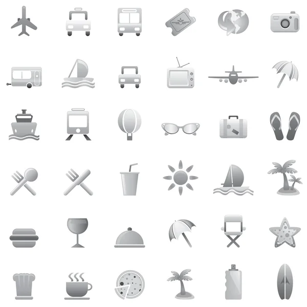 Gran conjunto de iconos web — Archivo Imágenes Vectoriales