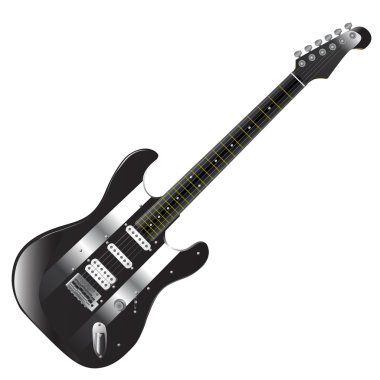 Electric guitar clipart