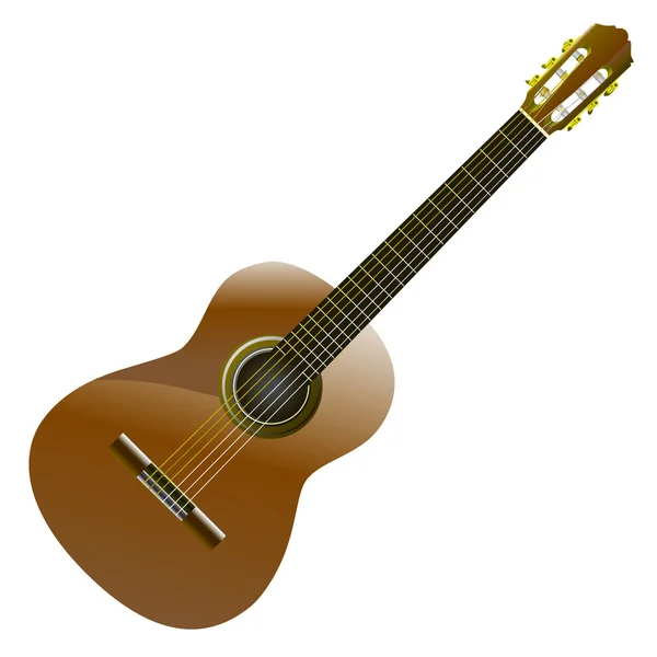 Guitarra clássica — Vetor de Stock