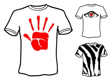 T shirt designs clipart