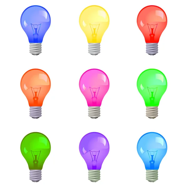 Light bulbs — Stock Vector