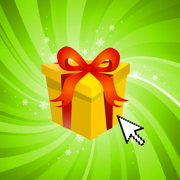 Cadeau surprise — Image vectorielle