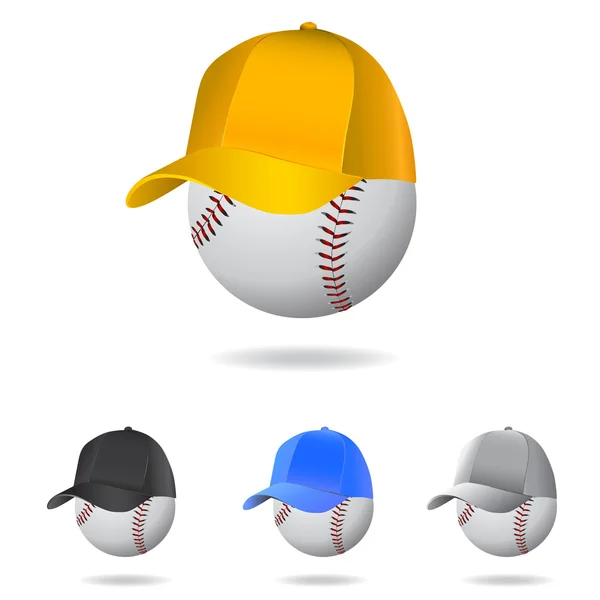 Mascotte de baseball — Image vectorielle