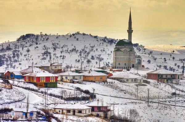 Ankara w śniegu — Zdjęcie stockowe