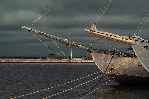 Тріска рибальські човни — стокове фото