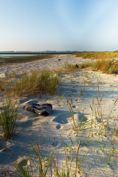 stock image Sport alone in the sand