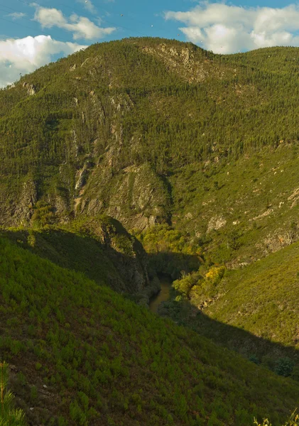 Vallei bergen — Stockfoto
