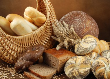 Bread still-life clipart