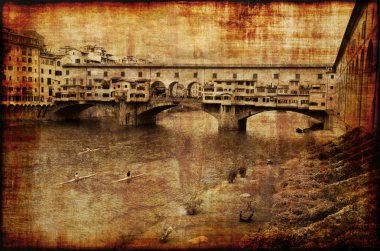 Memories of Ponte Vecchio clipart