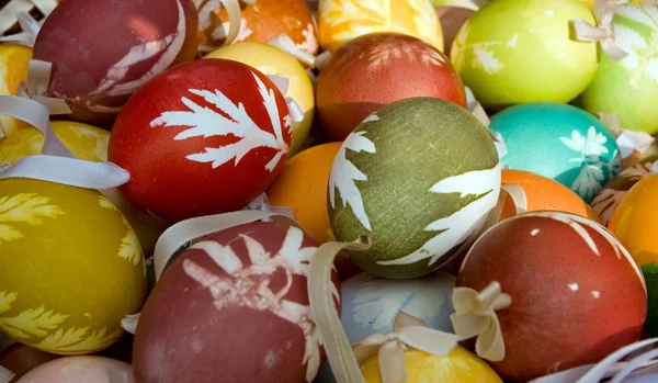 Διακοσμητικά αυγά του Πάσχα — Φωτογραφία Αρχείου