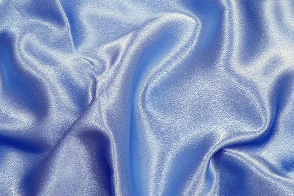 Cetim azul — Fotografia de Stock