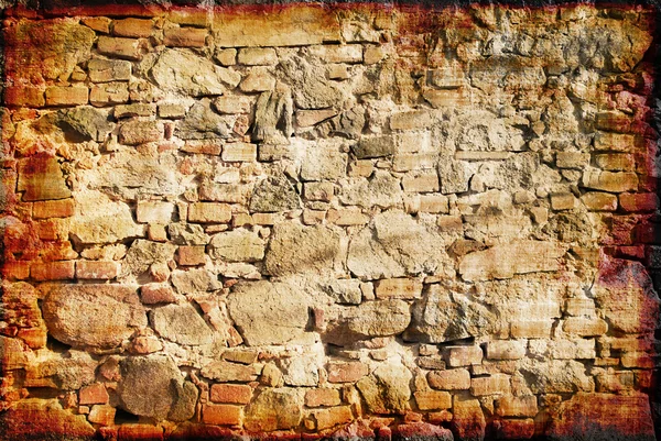 Grunge 旧墙 — 图库照片