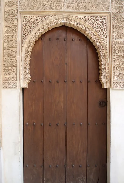 Dveře v Alhambře — Stock fotografie