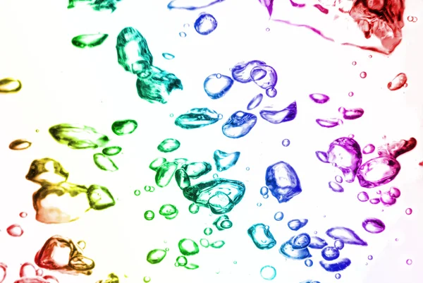 Kleurrijke bubbels — Stockfoto