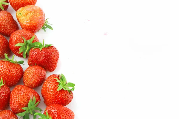 Beaucoup de fraises fruits — Photo