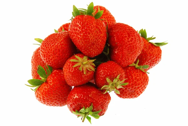Πολλές φράουλες φρούτα — Φωτογραφία Αρχείου