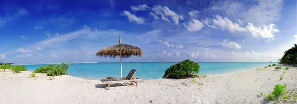Spiaggia alle Maldive — Foto Stock