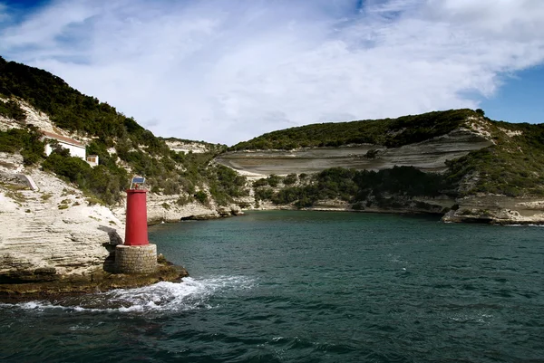 Latarnia morska na Korsyce — Zdjęcie stockowe