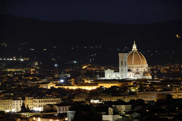 Cathédrale de Florence et nuit — Photo