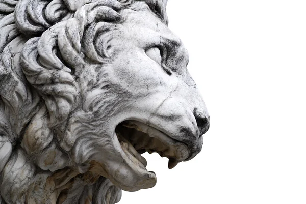 Skulptur av lejon — Stockfoto