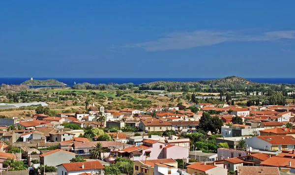 Sardiska staden pula — Stockfoto